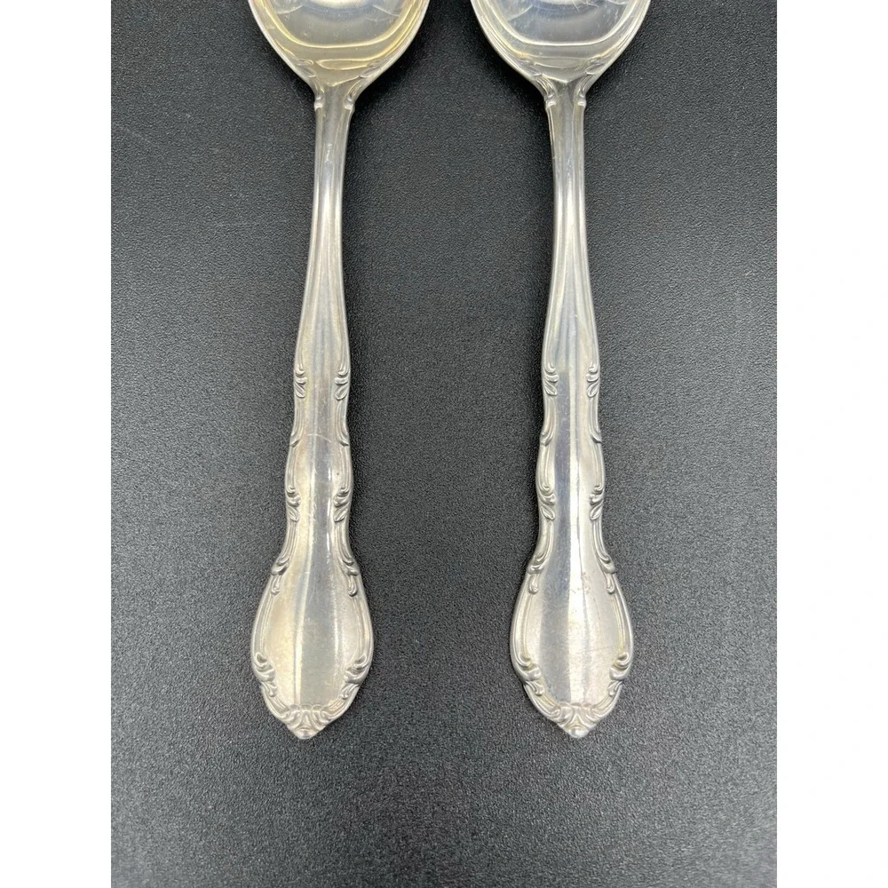 Sterling Silver Andante Teaspoon Set By Gorham Silver 2 Pieces